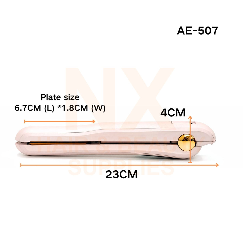 CHAIER - AE-507 - FASHION HAIR STRAIGHTENER - PINK