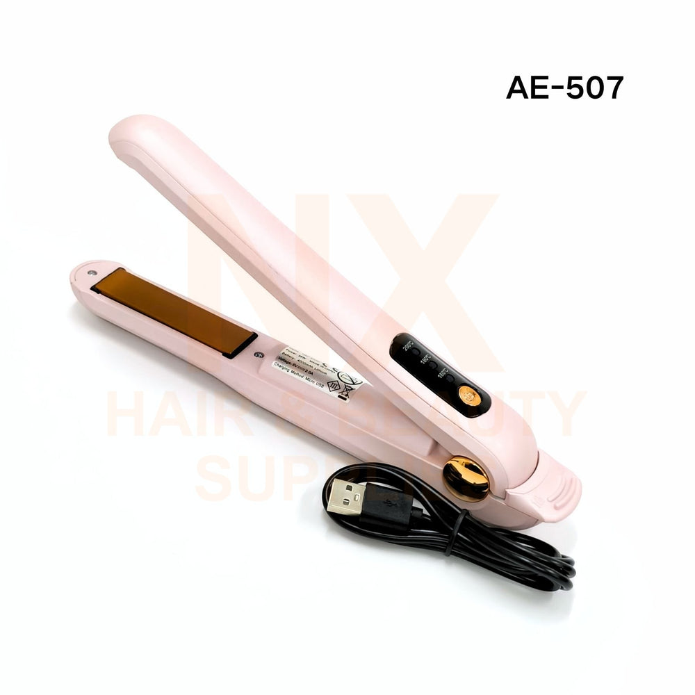 CHAIER - AE-507 - FASHION HAIR STRAIGHTENER - PINK