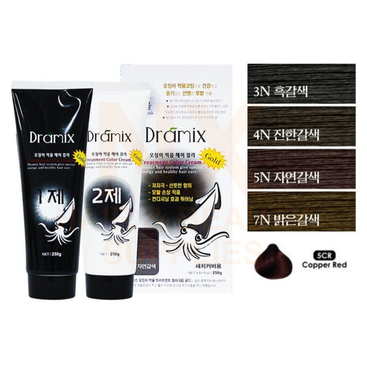 DRAMIX - SQUID INK TREATMENT COLOR CREAM - 250GX2