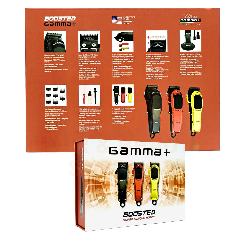 GAMMA+ – BOOSTED CLIPPER CORDLESS