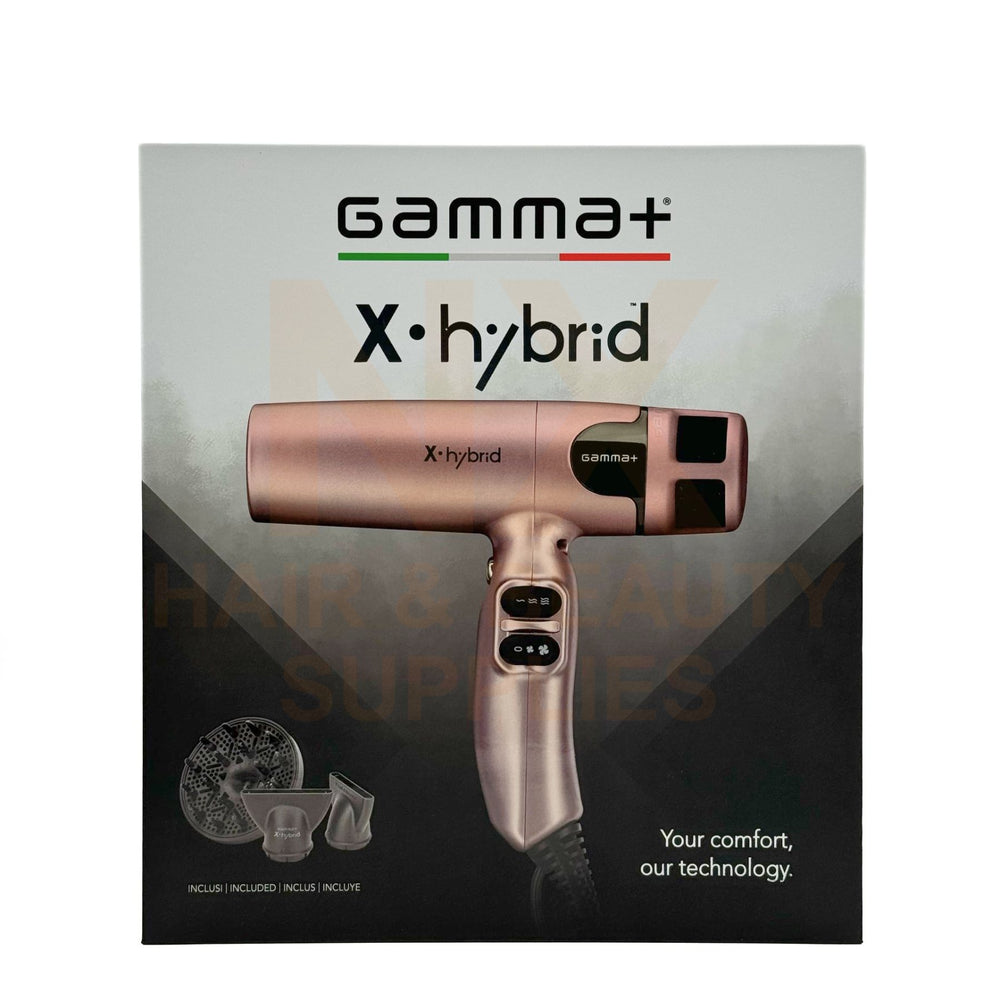 GAMMA+ - X-HYBRID GOLD HAIR DRYER