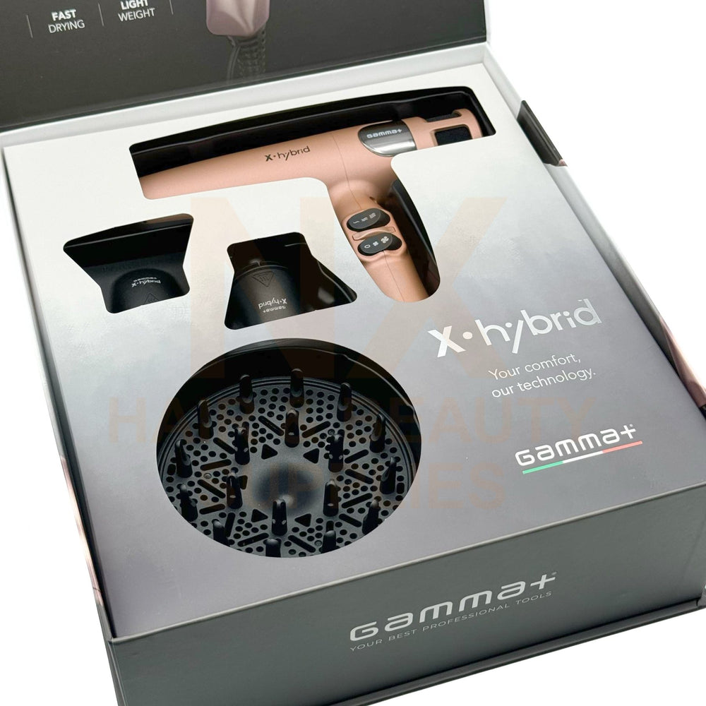 GAMMA+ - X-HYBRID GOLD HAIR DRYER