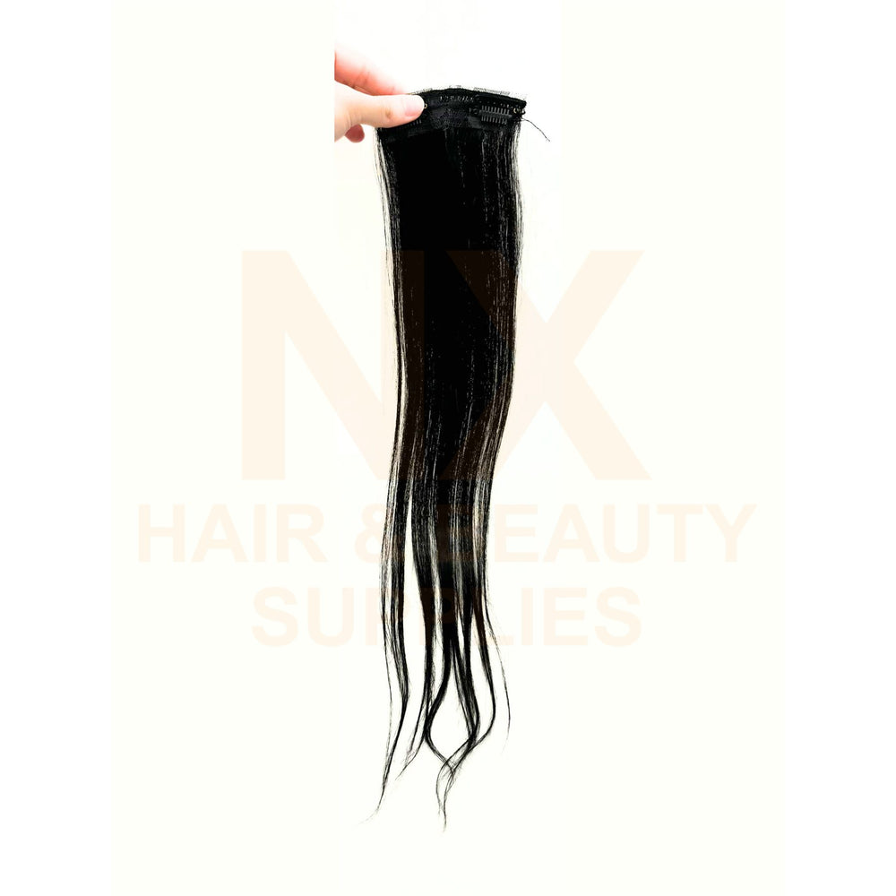 HAIR EXTENSION – 2 CLIPS #1B