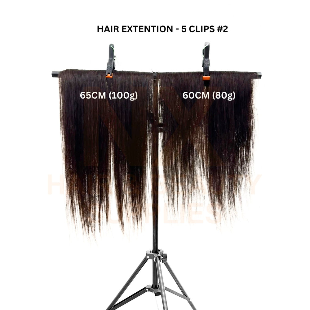 HAIR EXTENSION 60CM/65CM – 5 CLIPS (80g/100g) #2