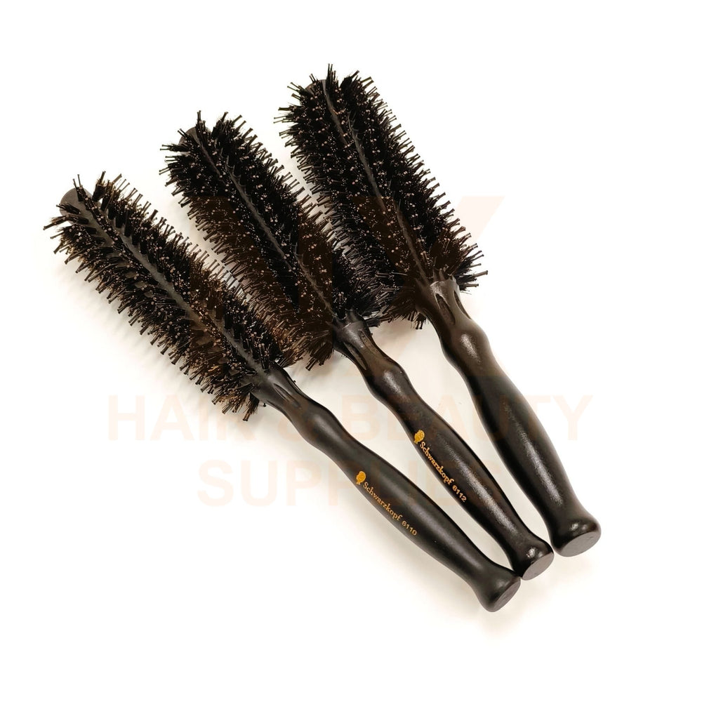 #HONG XIN WOOD ROLL BRUSH – 6112 (ROUND)
