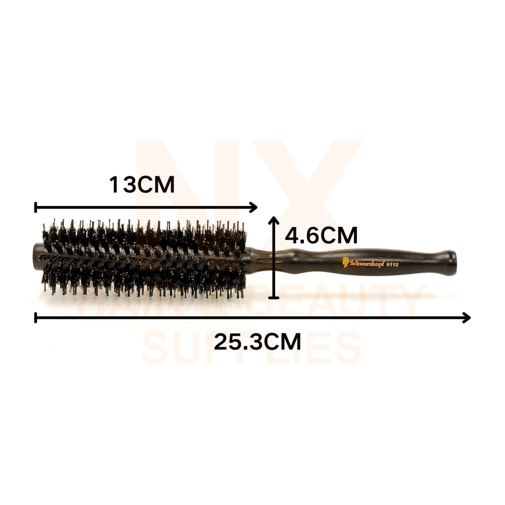 #HONG XIN WOOD ROLL BRUSH – 6112 (ROUND)