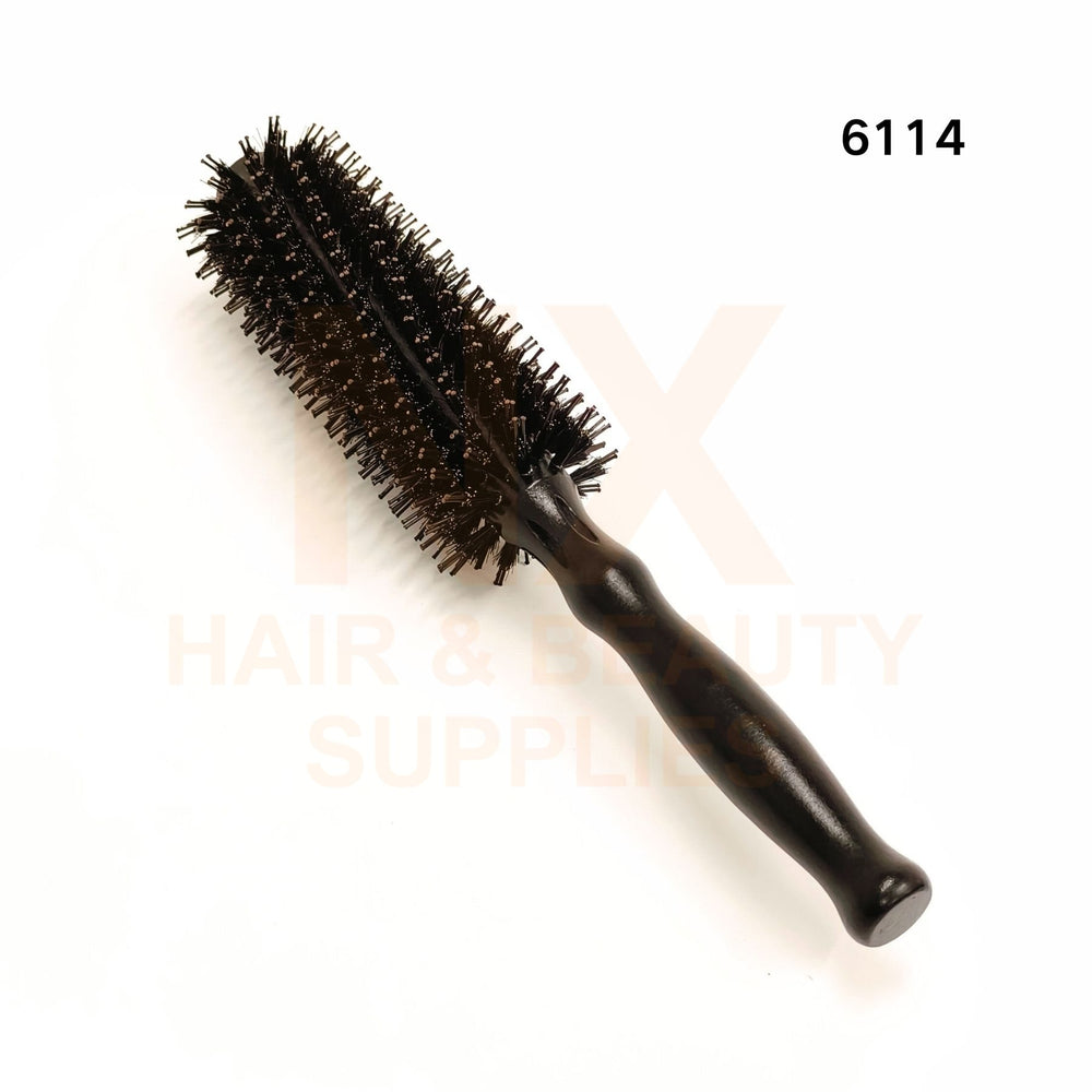 #HONG XIN WOOD ROLL BRUSH – 6114 (ROUND)