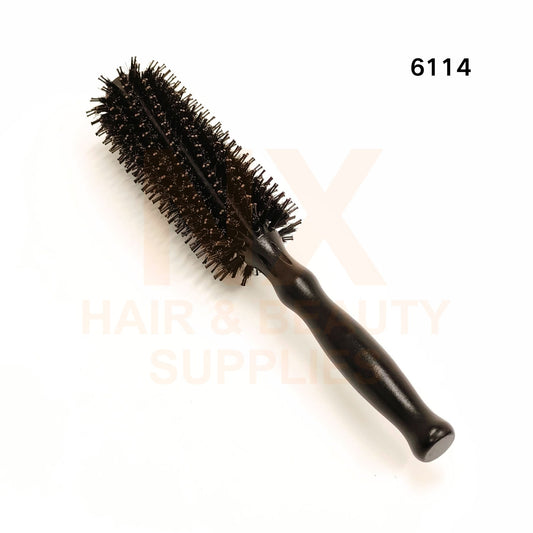#HONG XIN WOOD ROLL BRUSH – 6114 (ROUND)