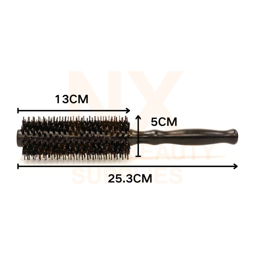 #HONG XIN WOOD ROLL BRUSH – 6114 (ROUND)