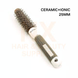 HX - CERAMIC+IONIC ROLL BRUSH - SILICONE HANDLE - 25MM/32MM