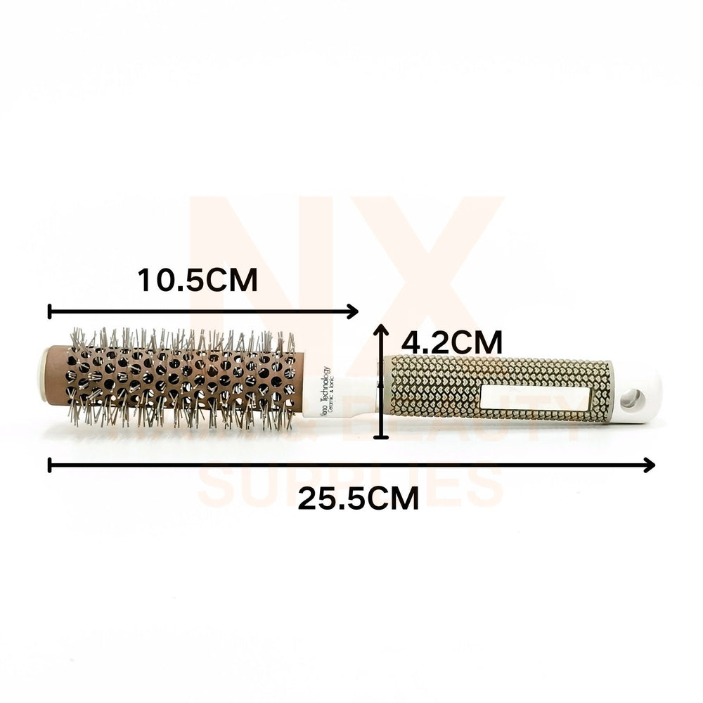 HX - CERAMIC+IONIC ROLL BRUSH - SILICONE HANDLE - 25MM/32MM