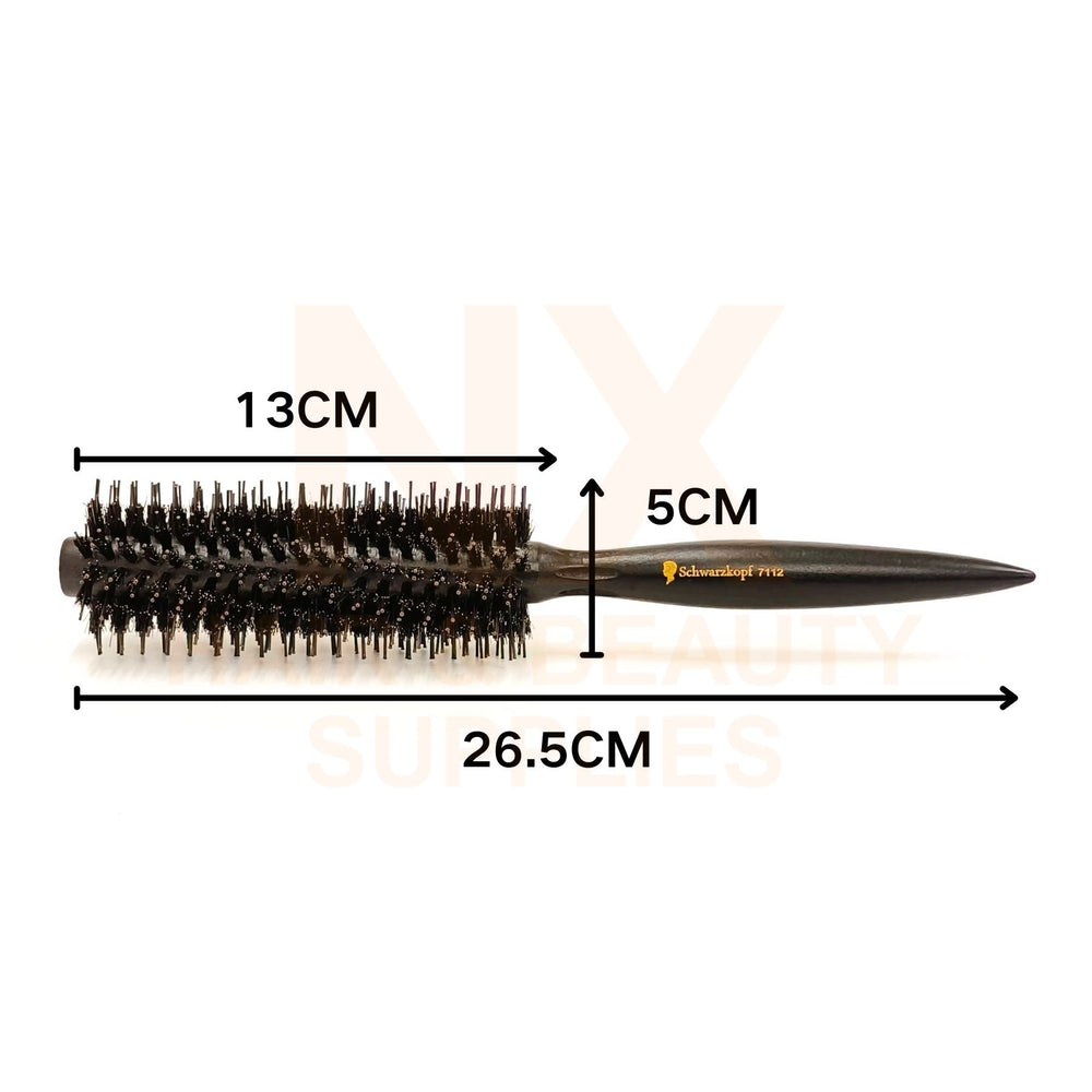 #HX–SCH WOOD ROLL BRUSH – 7112 (TAIL)