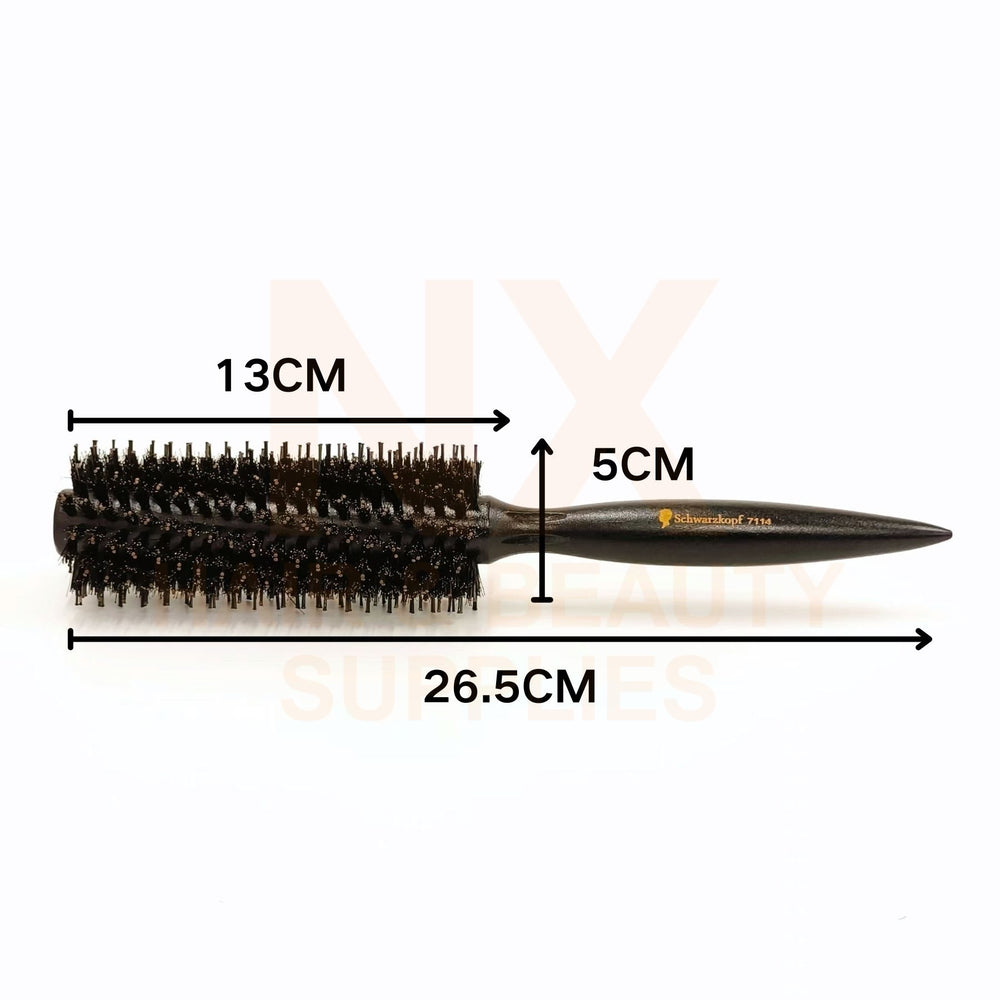 #HX–SCH WOOD ROLL BRUSH – 7114 (TAIL)