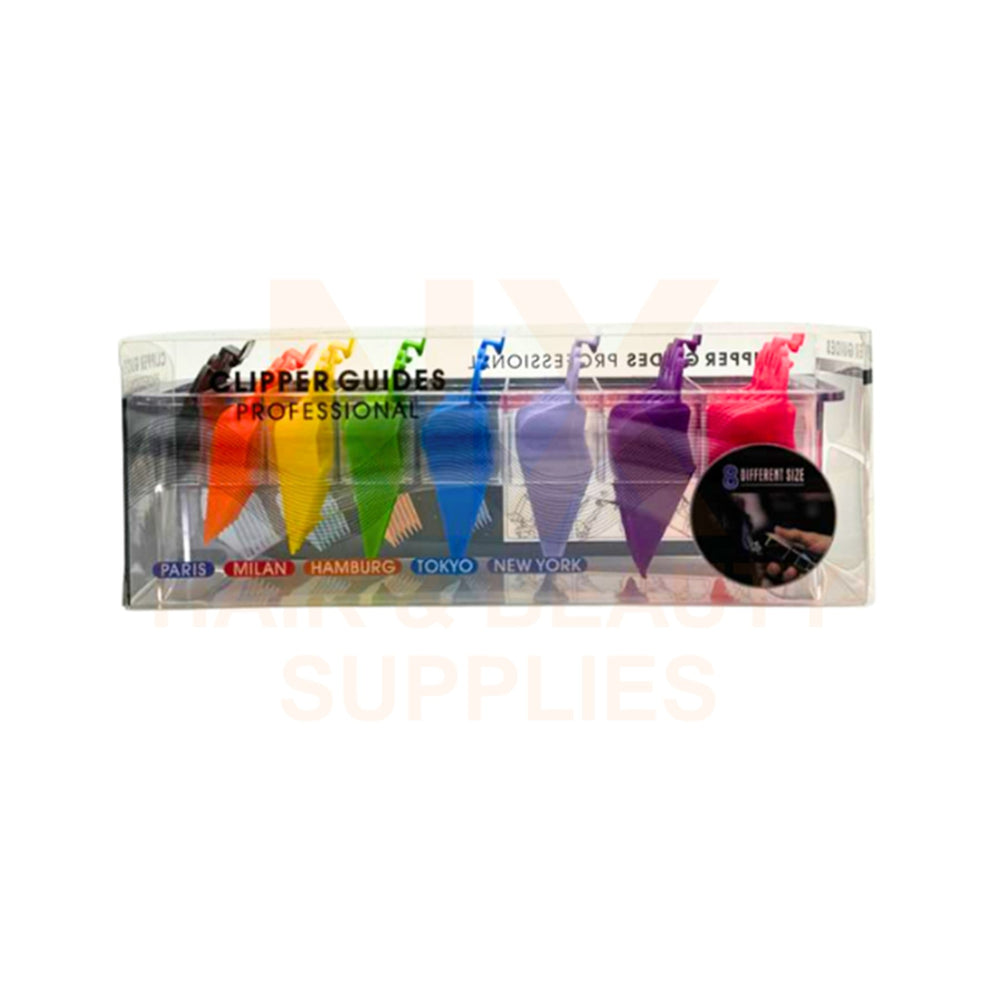 IGD - 1650 - WAHL COLORFUL CLIPPER GUIDES - 8'S