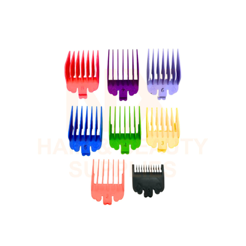 IGD - 1650 - WAHL COLORFUL CLIPPER GUIDES - 8'S
