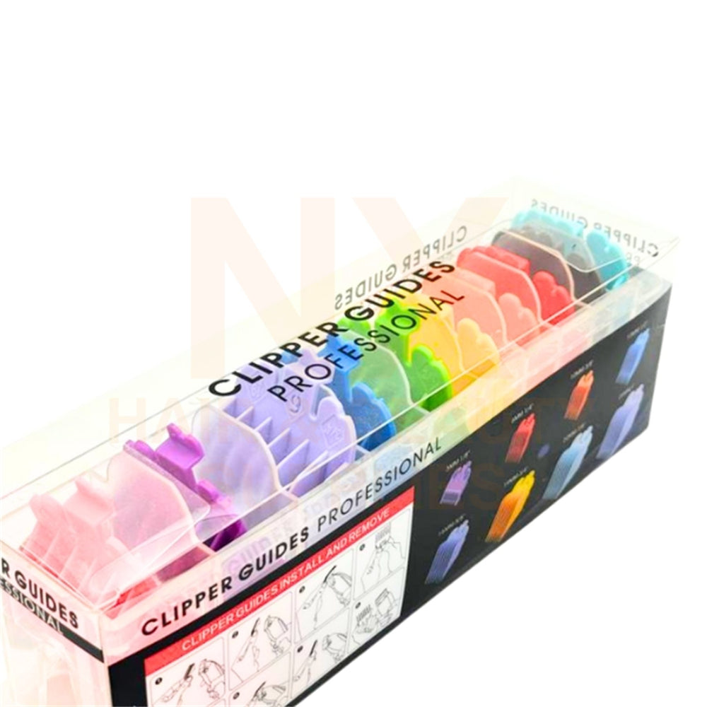 IGD - 1659 - WAHL COLORFUL CLIPPER GUIDES - 10'S