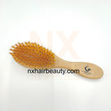 IGD - C-266 - GOLD WOOD BARBER BRUSH