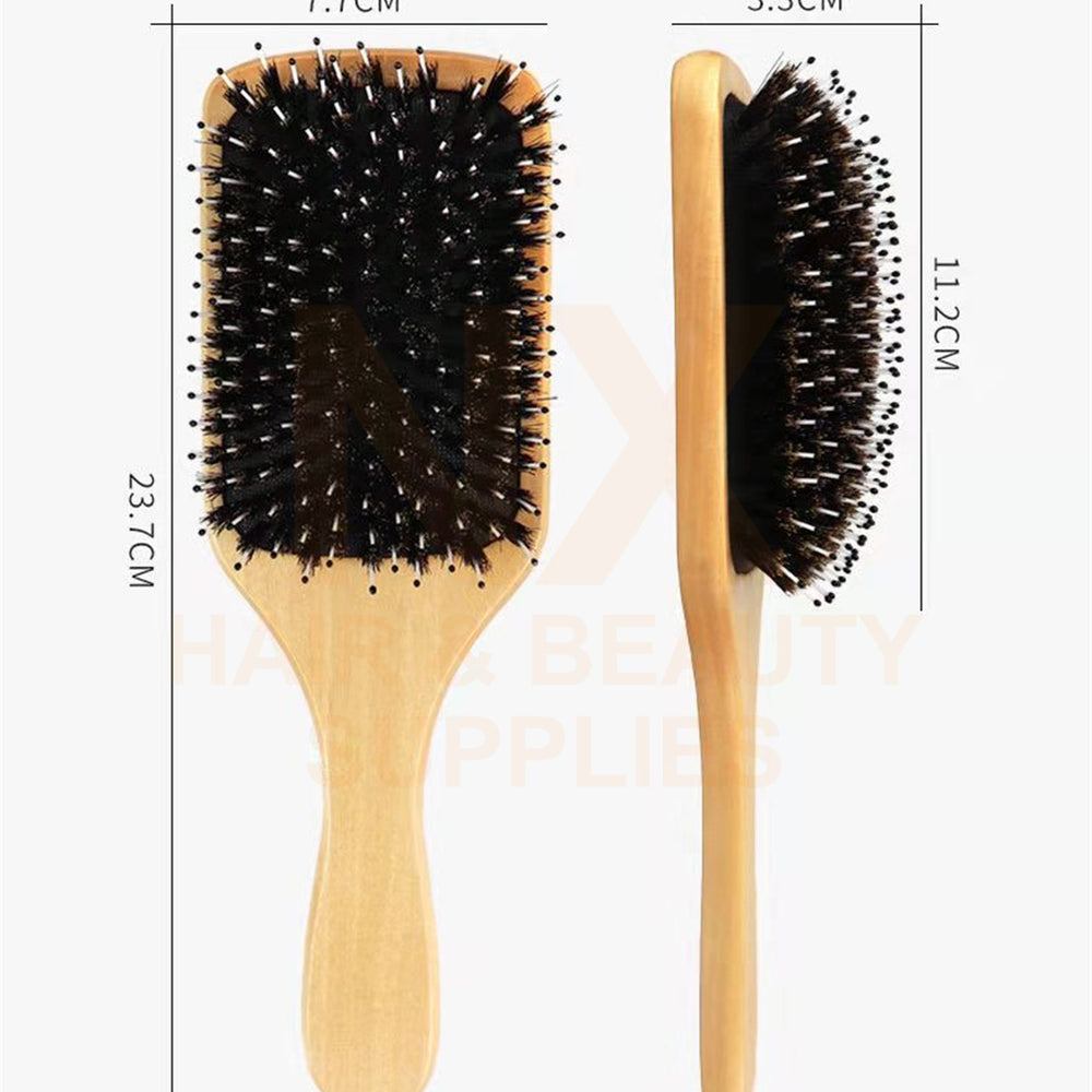 IGD - Q-3126 - WOOD PADDLE BRUSH