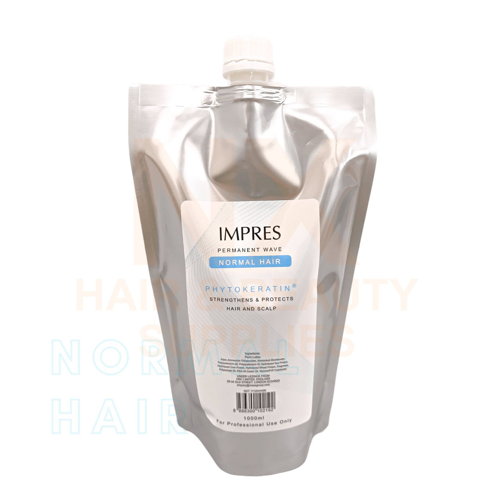 IMPRES PERMANENT WAVE – NORMAL HAIR 1000ML (COLD PERM)