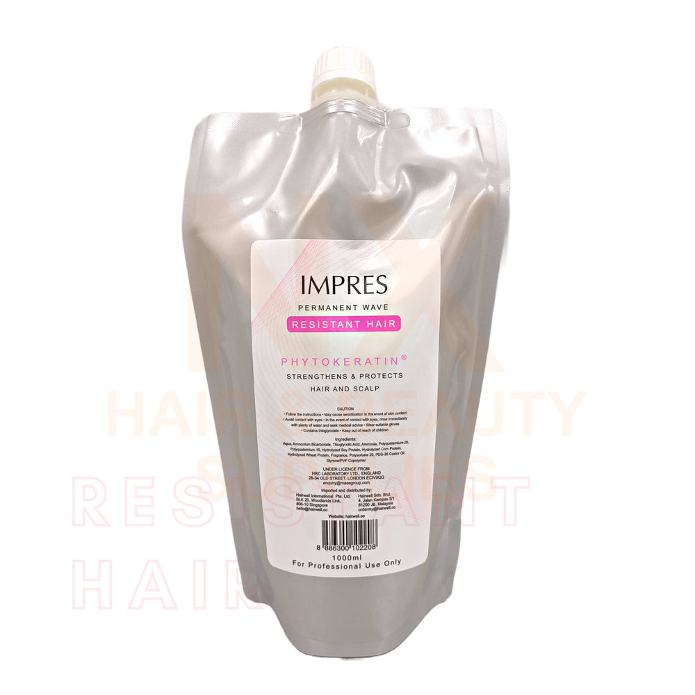 IMPRES PERMANENT WAVE – RESISTANT HAIR 1000ML (COLD PERM)