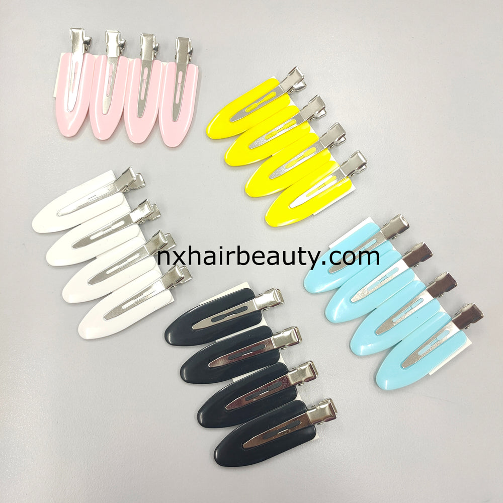 IGD - J-7706 - NO TRACE FRINGE CLIP - WHITE/BLACK/YELLOW/BLUE