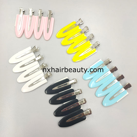 IGD - J-7706 - NO TRACE FRINGE CLIP - WHITE/BLACK/YELLOW/BLUE