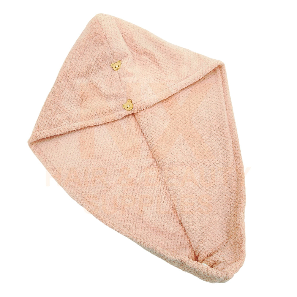 JX – DOUBLE DRY CAP – 25X65CM (EXTRA THICK) (PINK/BROWN)