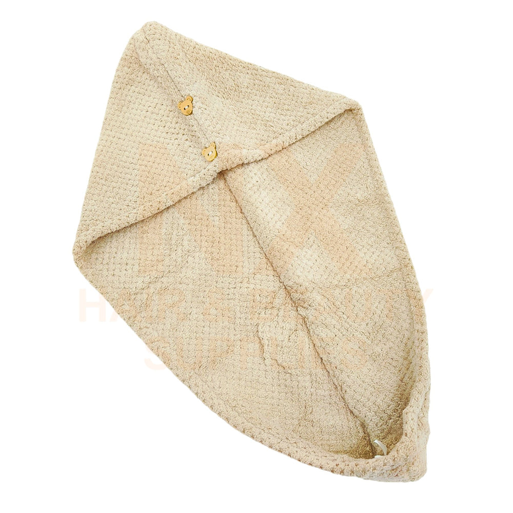 JX – DOUBLE DRY CAP – 25X65CM (EXTRA THICK) (PINK/BROWN)