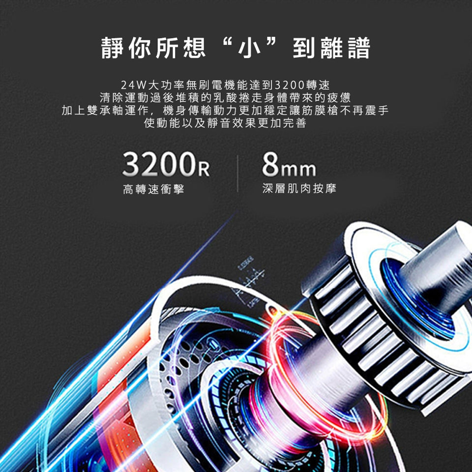 JX – MASSAGE GUN (5IN1)