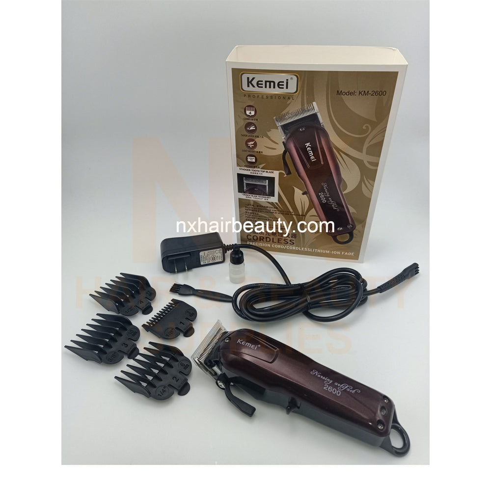 KEMEI - KM-2600 - CORD/CORDLESS HAIR CLIPPER