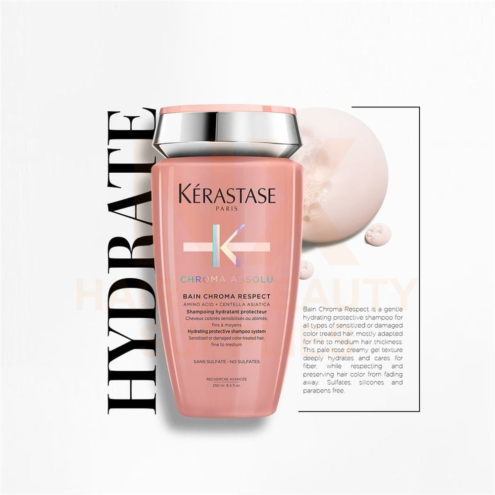 KERASTASE - CHROMA ABSOLU - BAIN CHROMA RESPECT - 250ML / 1000ML