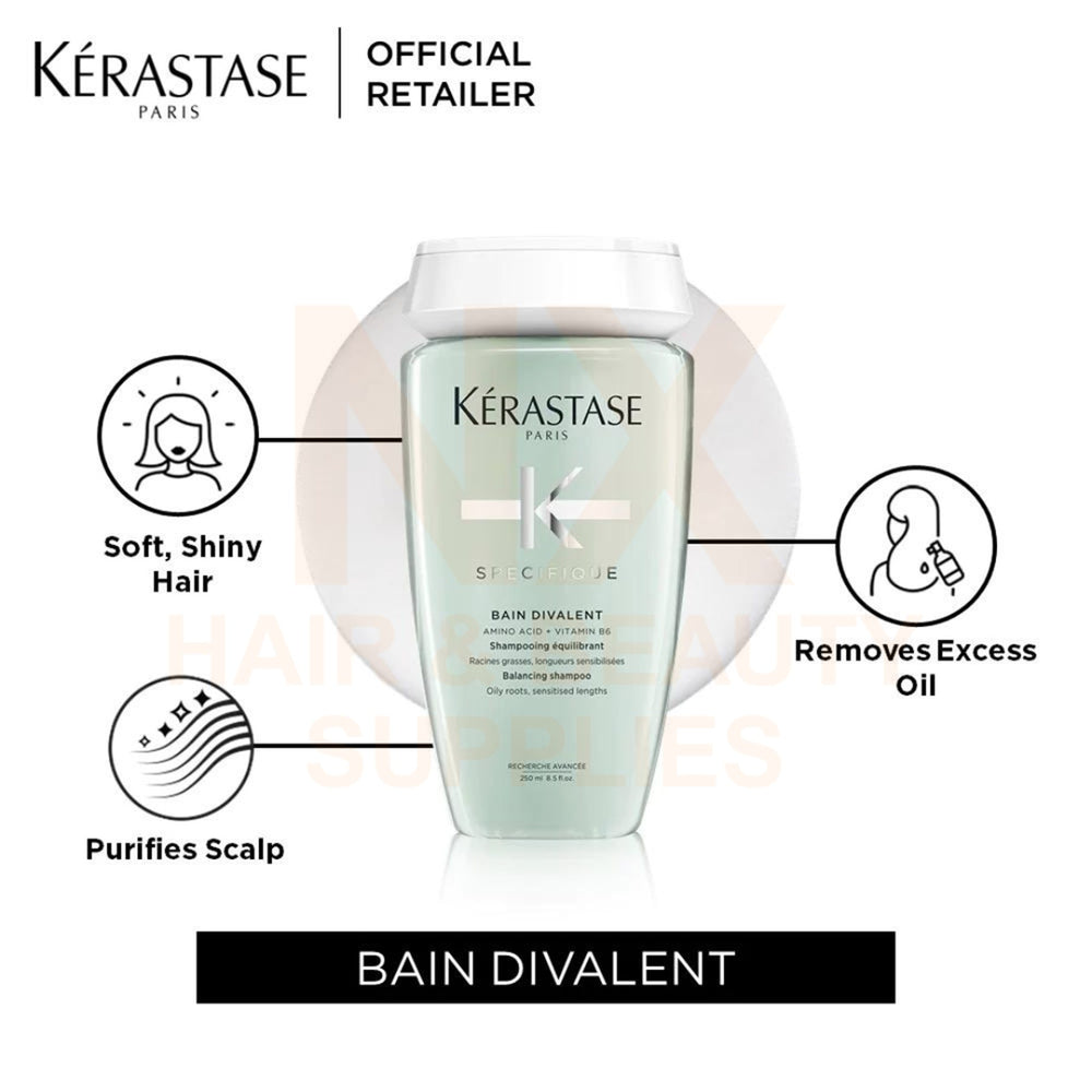 KERASTASE - SPECIFIQUE - BAIN DIVALENT - 250ML / 1000ML