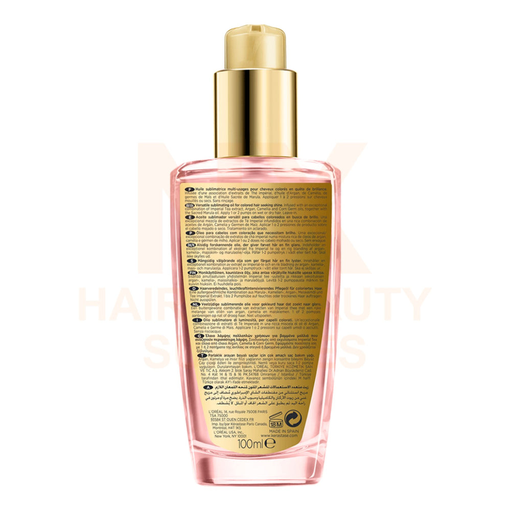 KERASTASE - ELIXIR ULTIME ROSE OIL (COLOR) - 100ML