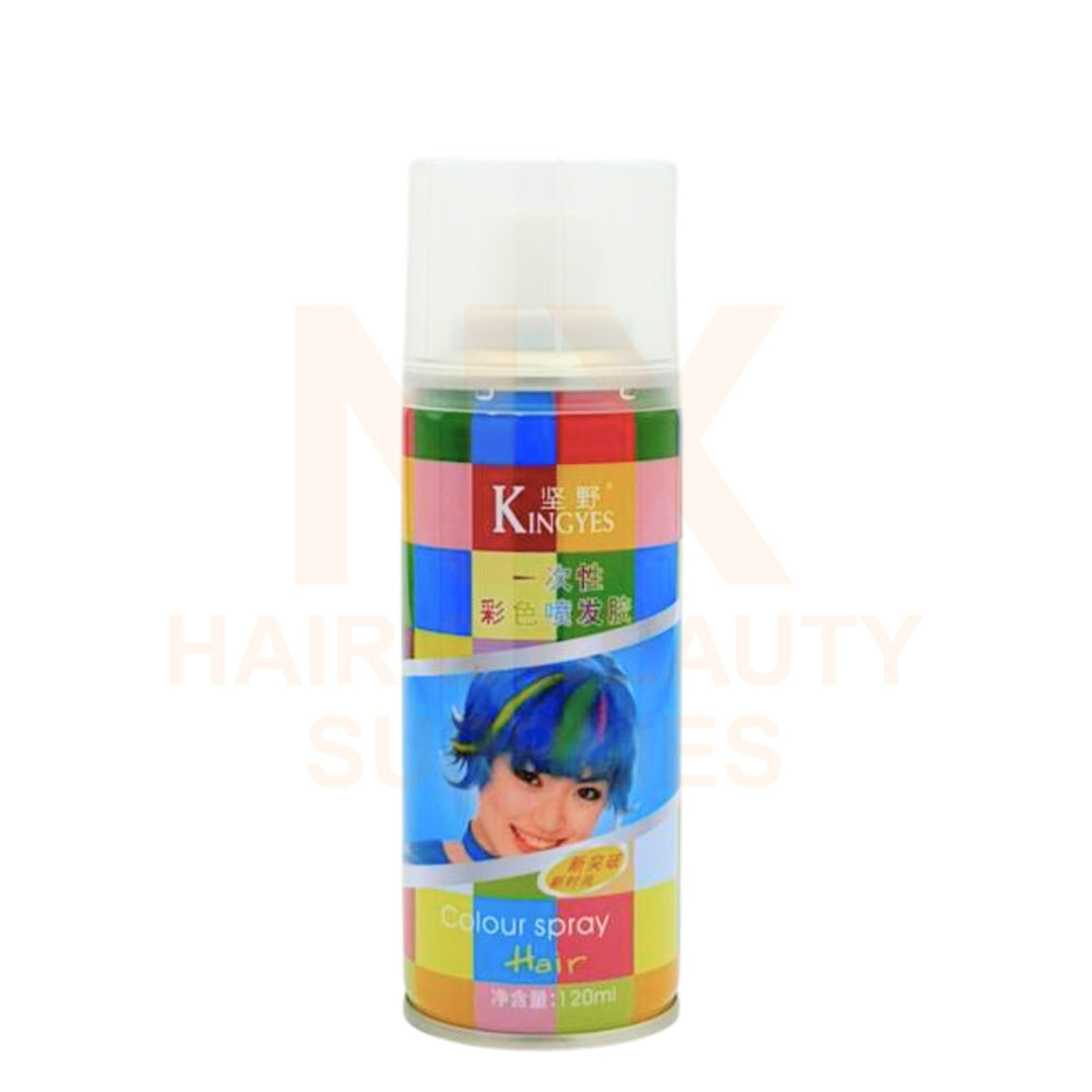 KINGYES – HAIR COLOR SPRAY 120ML – FIRE RED/PURPLE