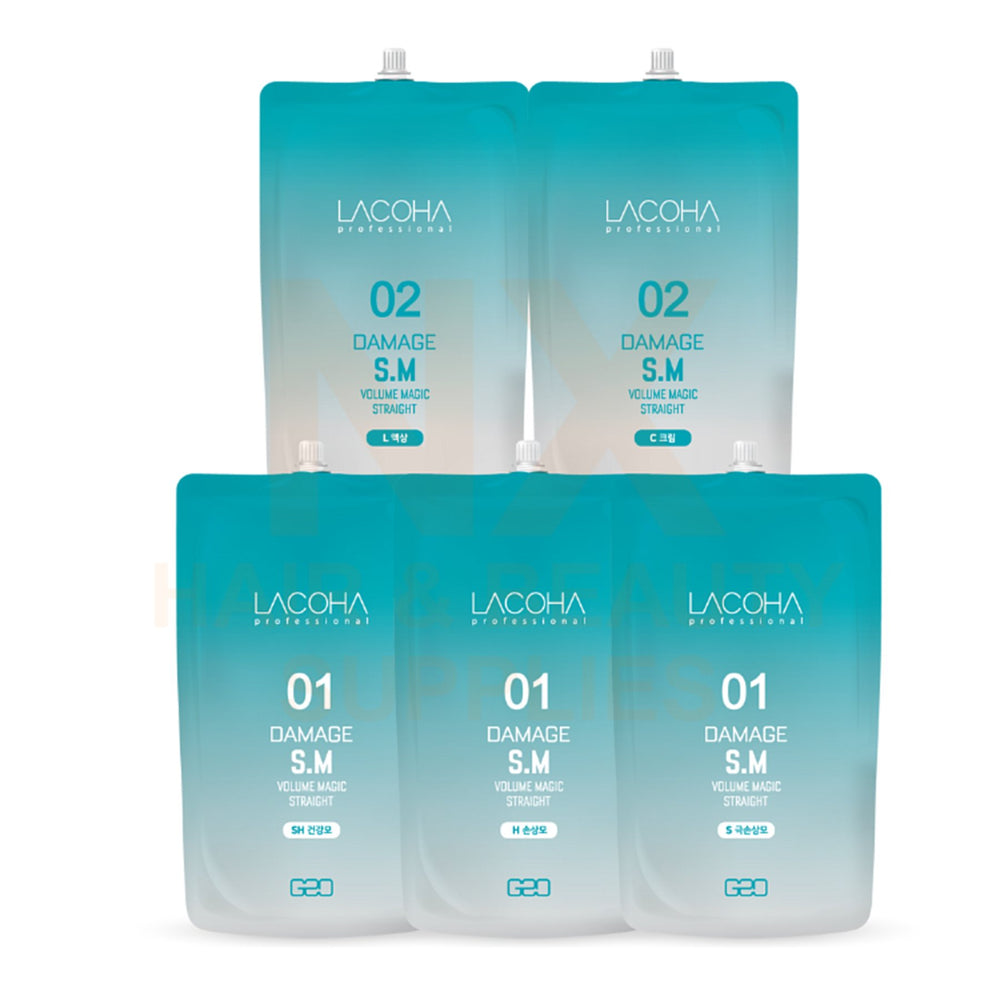 LACOHA – VOLUME MAGIC STRAIGHT – 500G – S1, H1, SH1, L2, C2