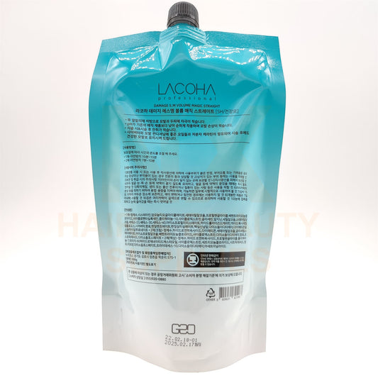 LACOHA – VOLUME MAGIC STRAIGHT – 500G – S1, H1, SH1, L2, C2