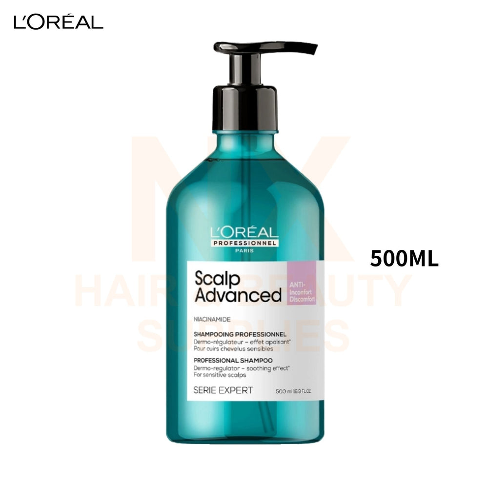 LOREAL - SCALP ADVANCED ANTI-DISCOMFORT SHAMPOO - 500ML (SENSITIVE)