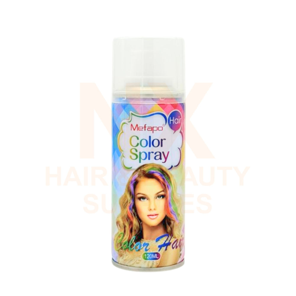 MEFAPO – HAIR COLOR SPRAY 120ML – GLITTER/WHITE