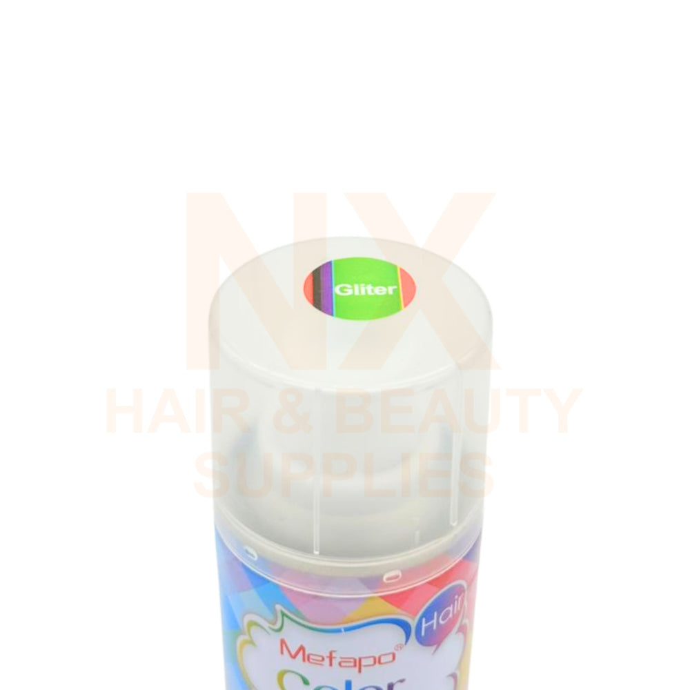 MEFAPO – HAIR COLOR SPRAY 120ML – GLITTER/WHITE