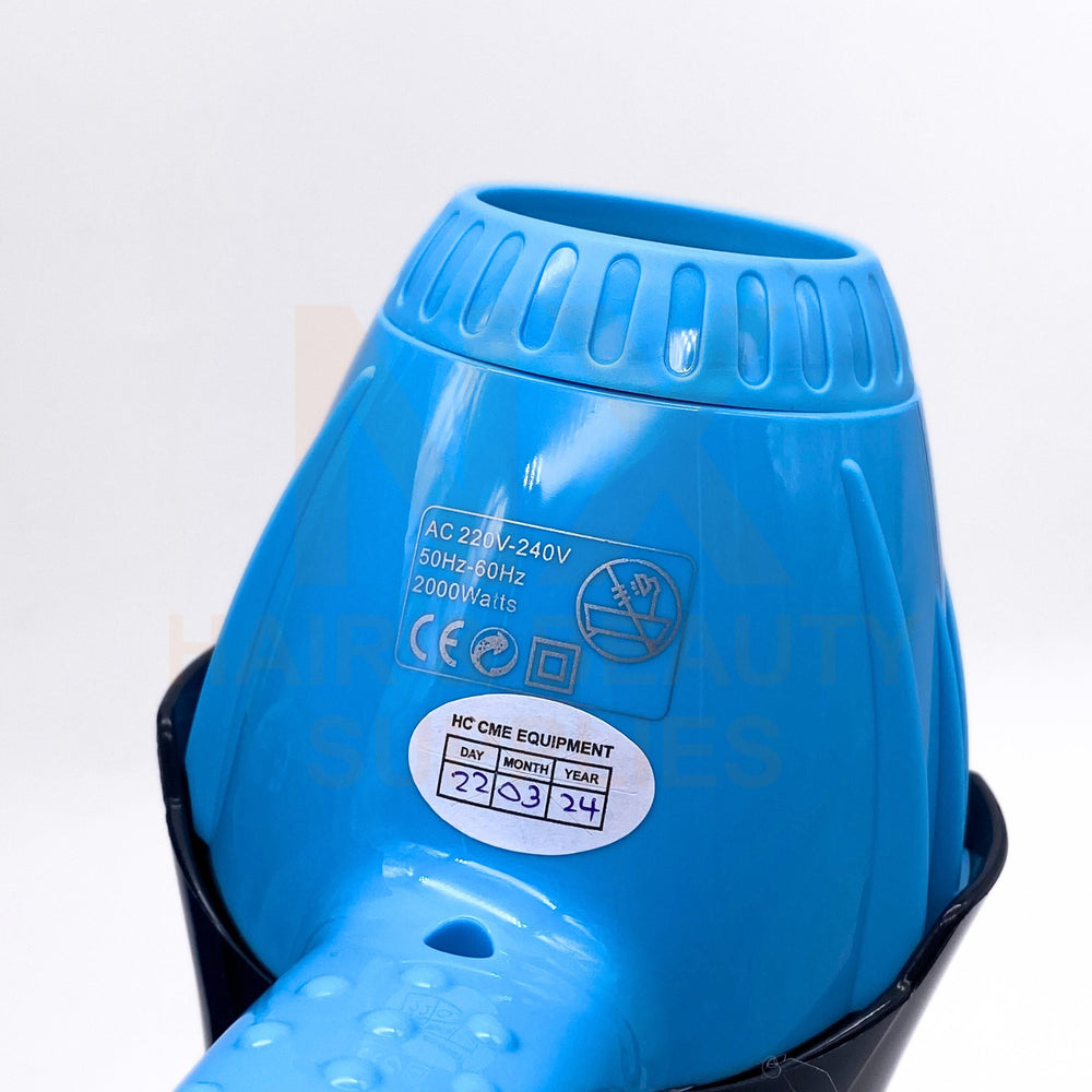 N-ION - 2800 - NANO PLUS HAIR DRYER (BLACK/BLUE)