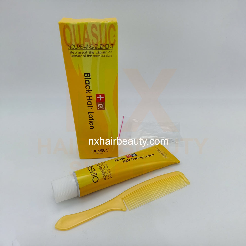 OUASUC - OK BLACK HAIR DYEING LOTION +020 - 60ML
