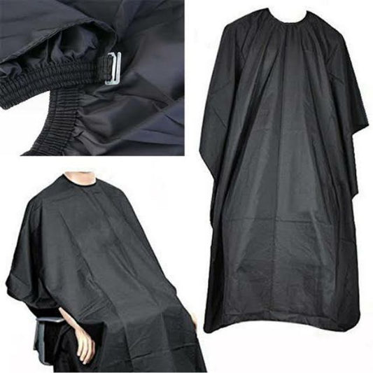 XD–PLAIN–CUTTING CAPE – BLACK WITH HOOK