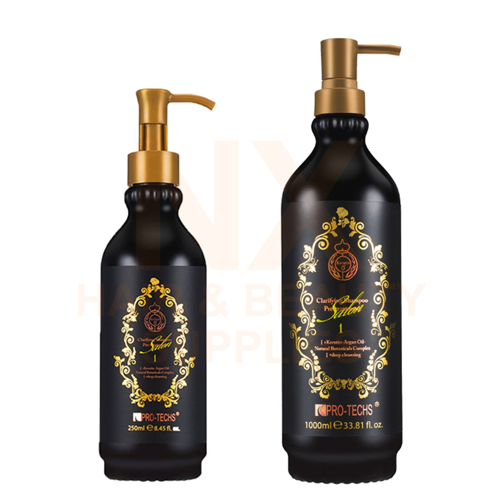 PRO-TECHS - KERATIN CLARIFYING SHAMPOO PRE-TREATMENT - 1000ML (1)