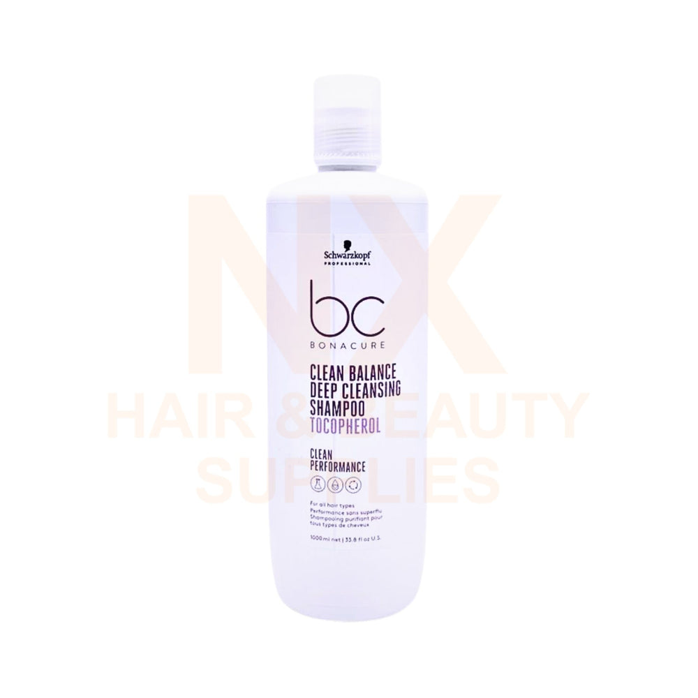 SCHWARZKOPF - BC CLEAN BALANCE DEEP CLEANSING SHAMPOO - 1000ML