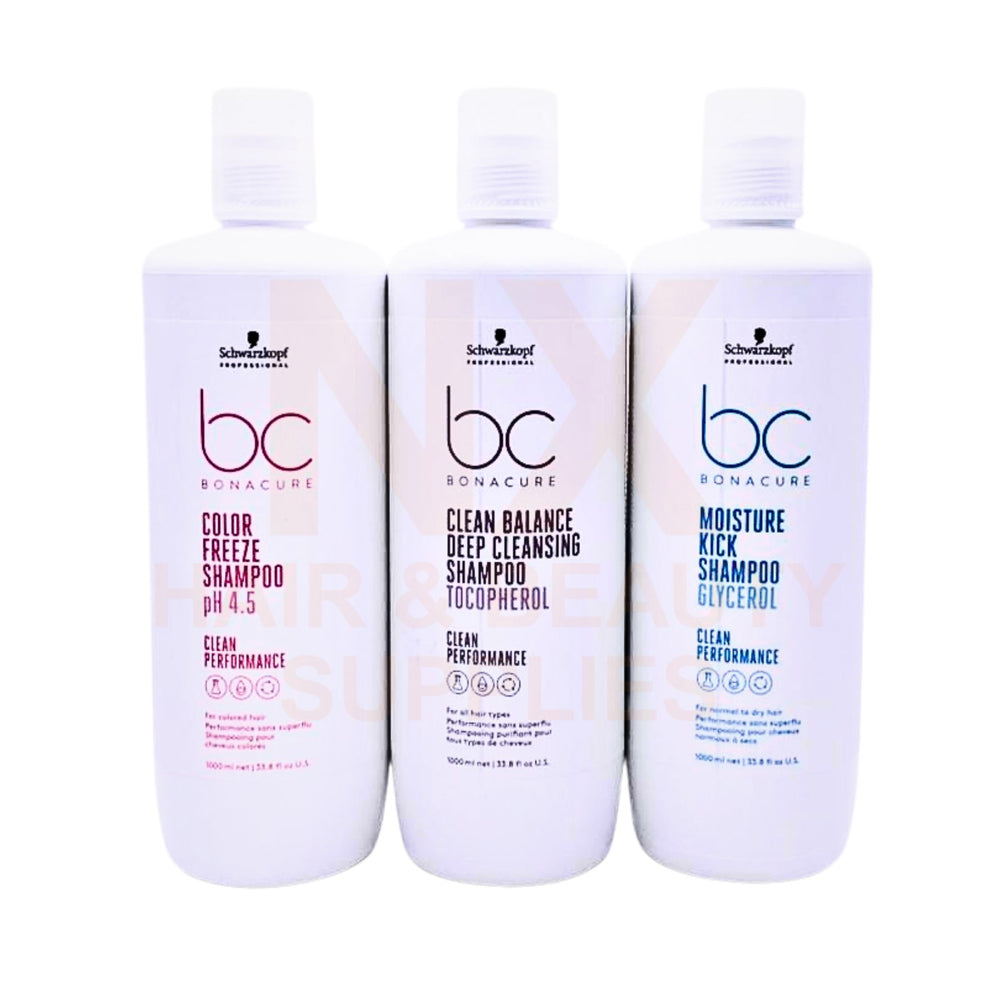 SCHWARZKOPF - BC CLEAN BALANCE DEEP CLEANSING SHAMPOO - 1000ML