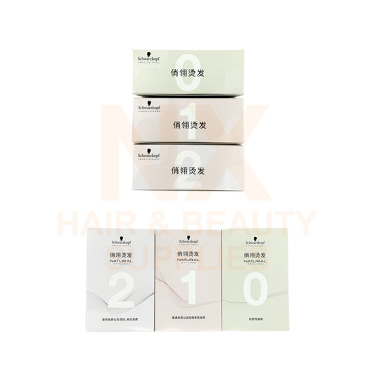 SCHWARZKOPF – NATURAL STYLING PERM KIT – 0/1/2