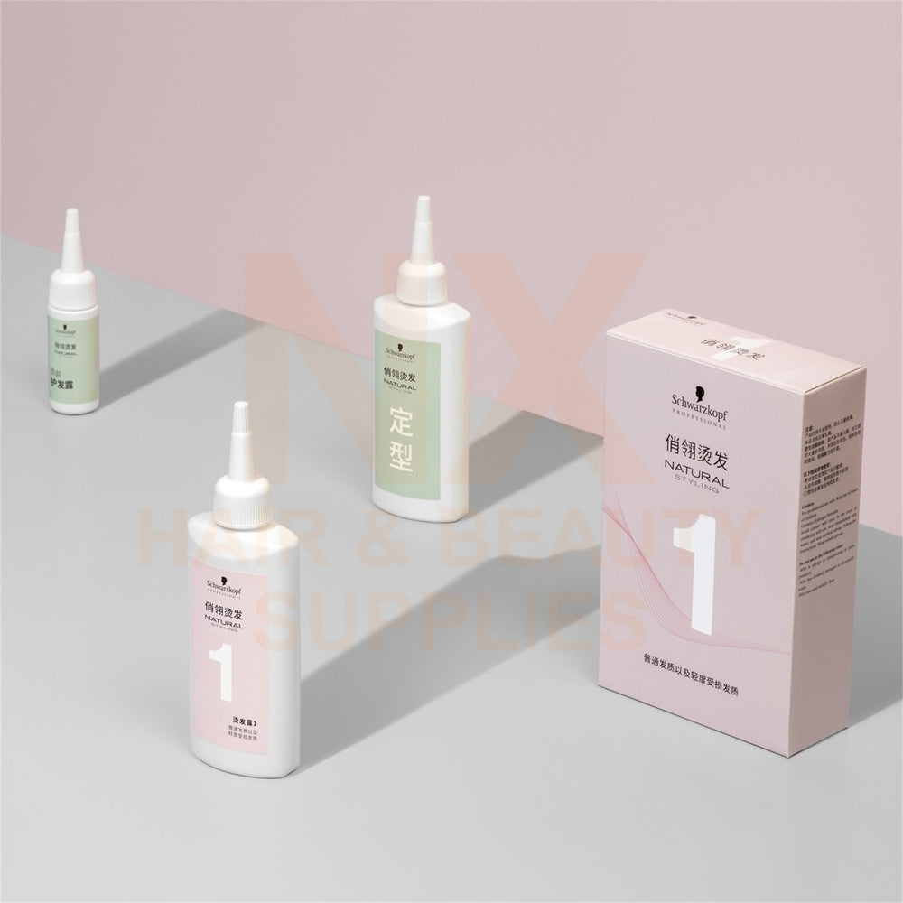 SCHWARZKOPF – NATURAL STYLING PERM KIT – 0/1/2