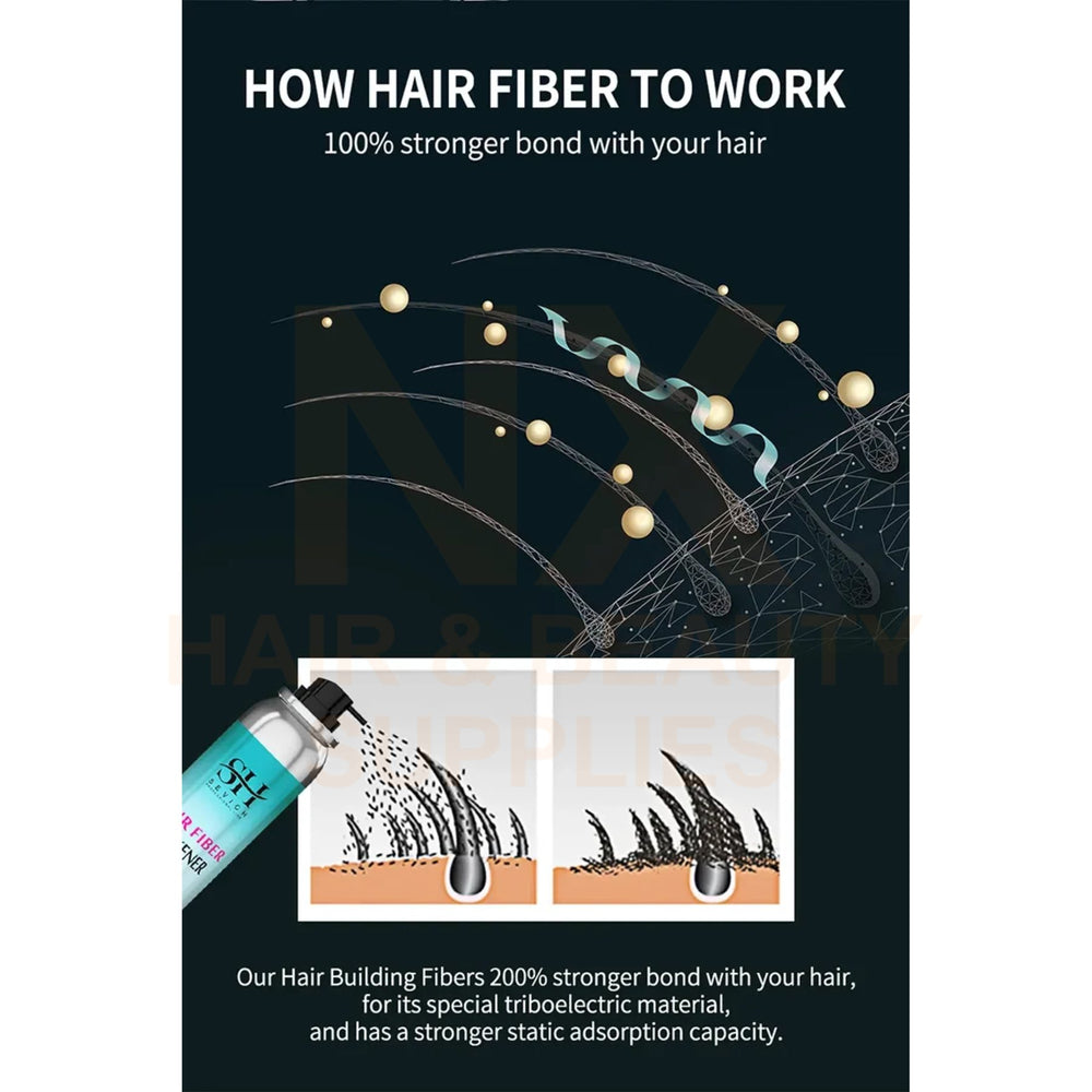 SEVICH – SH HAIR FIBER THICKENER – 120ML (BLACK/DARK BROWN)