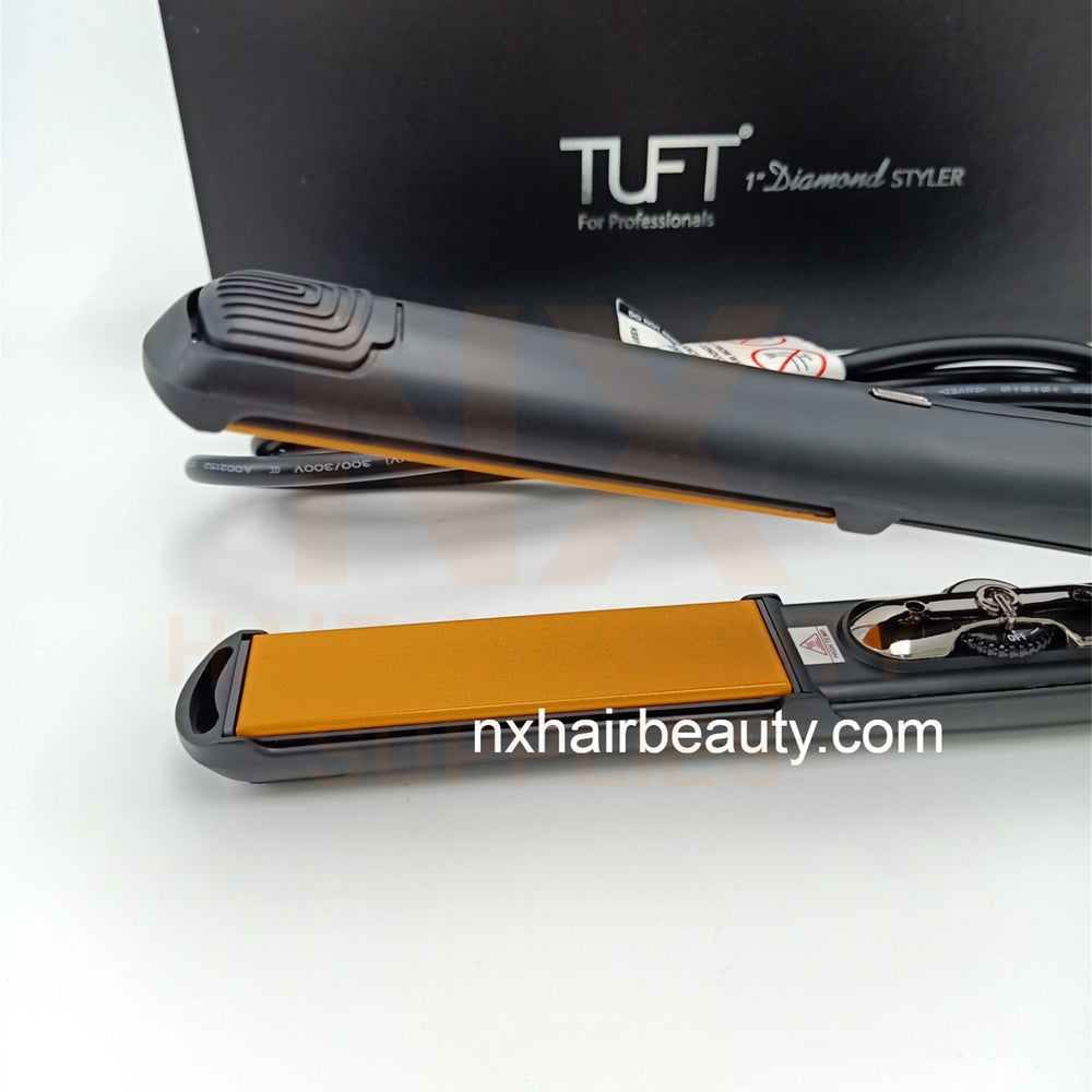 TUFT – 1'' DIAMOND STYLER HAIR IRON (BLACK)