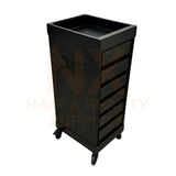 VIC+ - HAIR TROLLEY - N4 (GLOSSY BLACK/GLOSSY WHITE/GREY/RED)